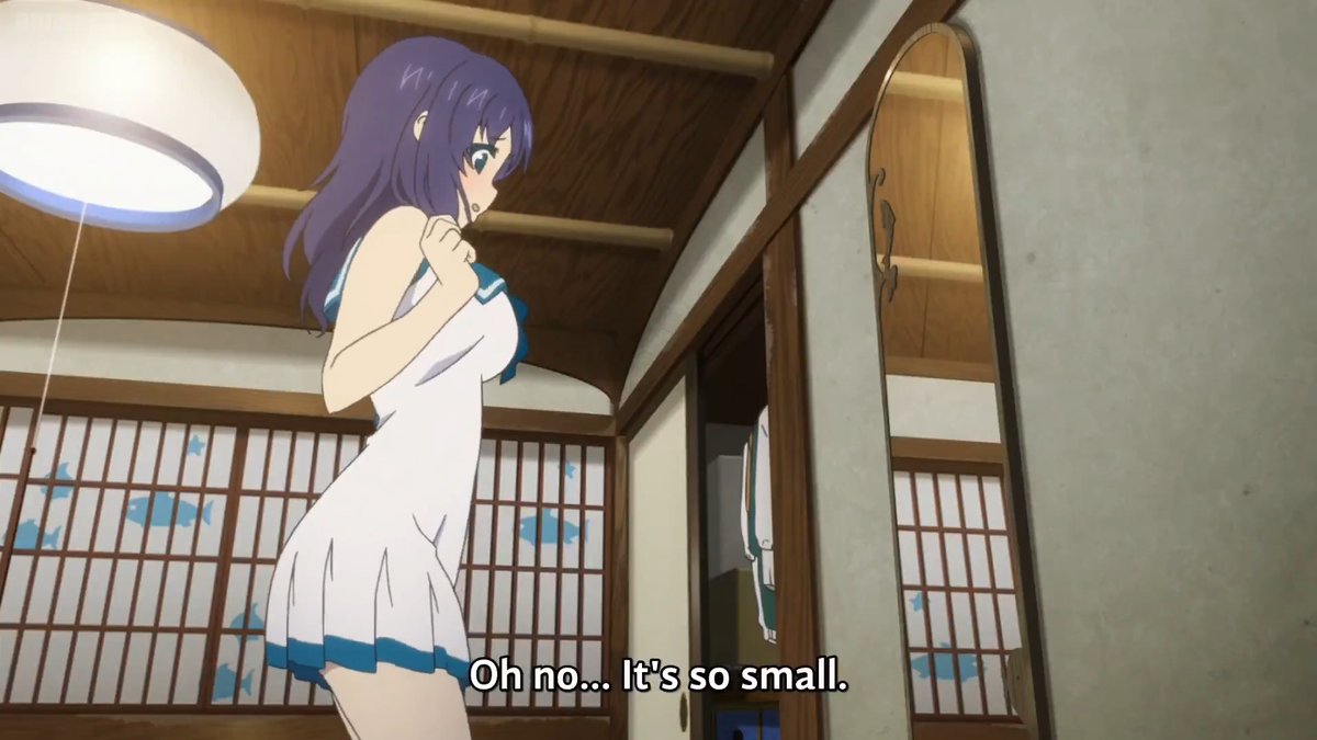 The dress fits perfectly. “Oh No! It’s too Small!"