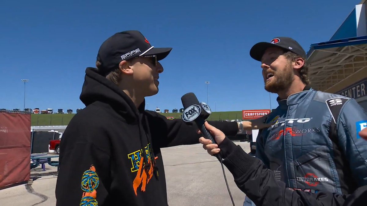 More Cleetus McFarland and Carson Hocevar reacting to racing highlights, please 😂 Kaitlyn Vincie | ARCA Menards Series