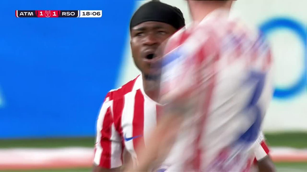 GRIEZMANN TO LOOKMAN AND ATLETI EQUALIZES! WHAT A START TO THE COPA DEL REY FINAL 🔥