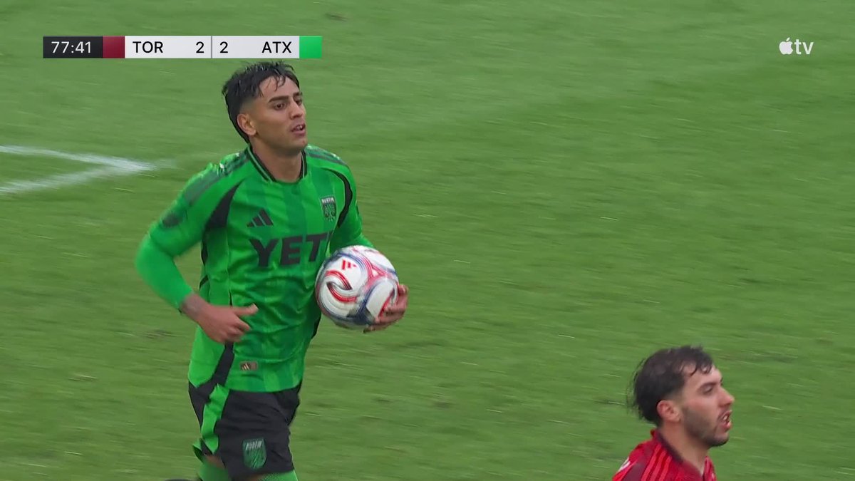 🇺🇾 Gol de Facu Torres en la MLS ➡️ Su primer gol con la camiseta de Austin FC, en el empate 3-3 ante Toronto.