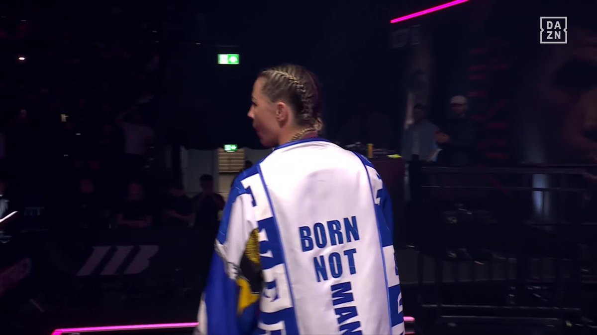 This ringwalk for McCann 🔥 #WhittakerSuarez | Live NOW on DAZN ▪️