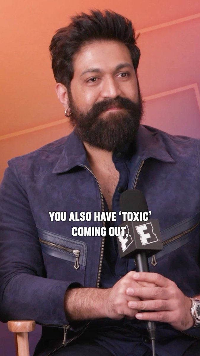 #Ramayana star Yash previews his upcoming film #Toxic - in theaters on June 4.