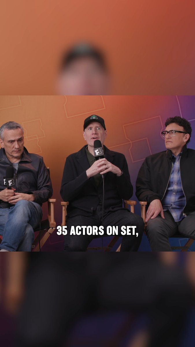 There were some days on #AvengersDoomsday where there were up to 35 actors on set, says Kevin Feige at #CinemaCon. - via Fandango