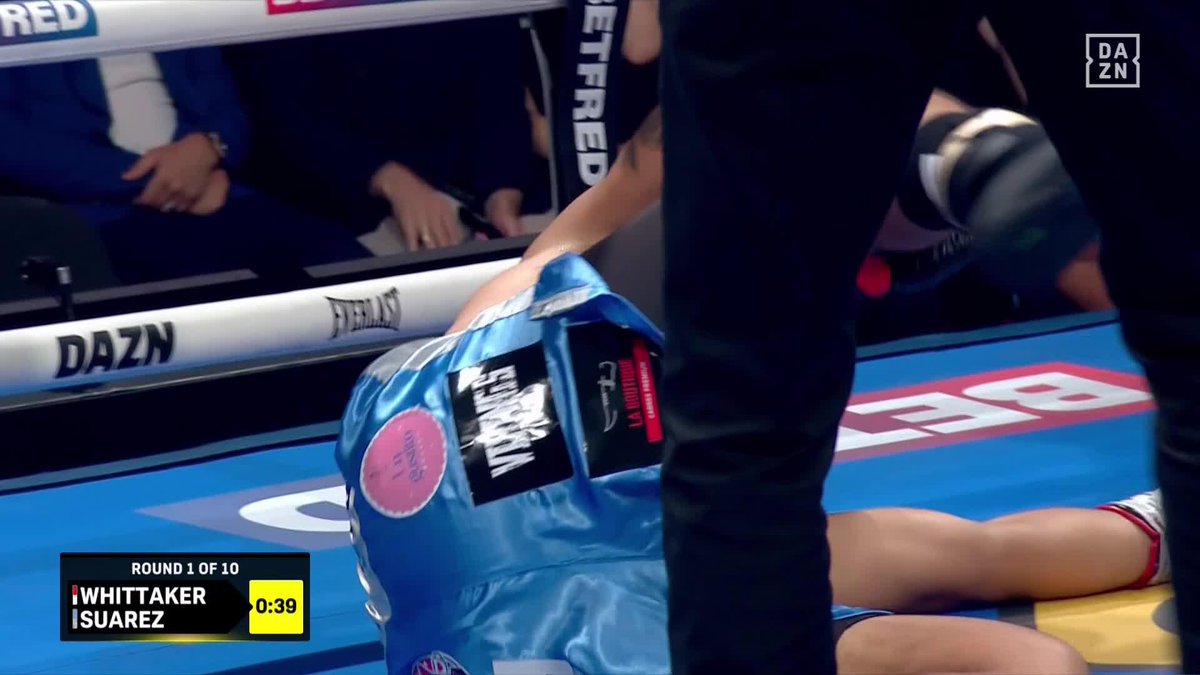 BEN WHITTAKER JUST KNOCKED OUT BRAIAN SUAREZ IN THE 1ST ROUND ๐คฏ