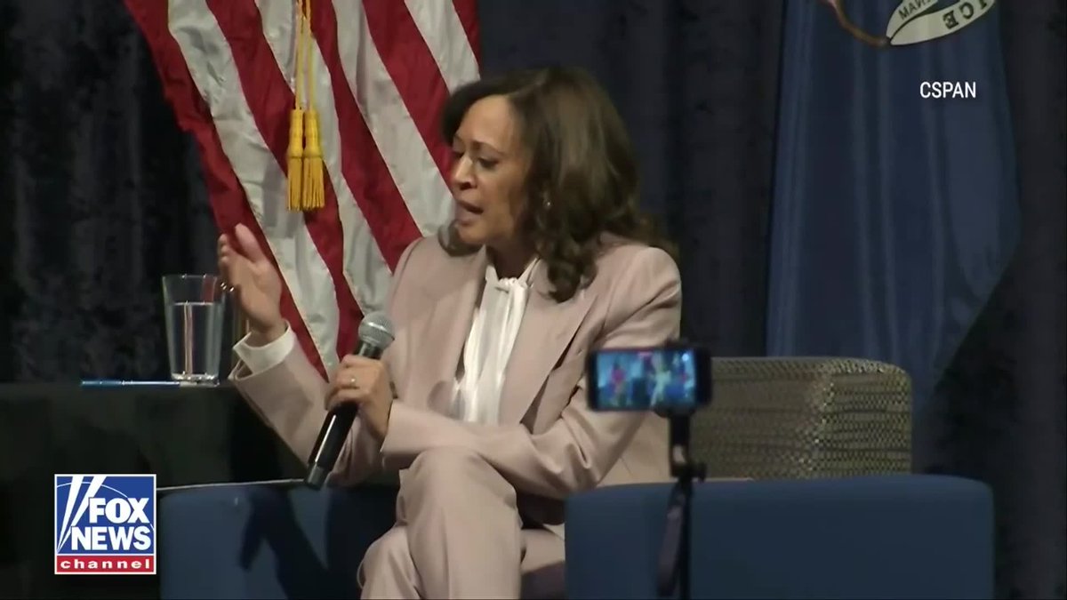 Former VP Harris says Israeli PM Netanyahu "pulled" President Trump into the war with Iran. “He entered a war — got pulled into it by Bibi Netanyahu, let us be clear about that — entered a war that the American people do not want, putting at risk American service members.”