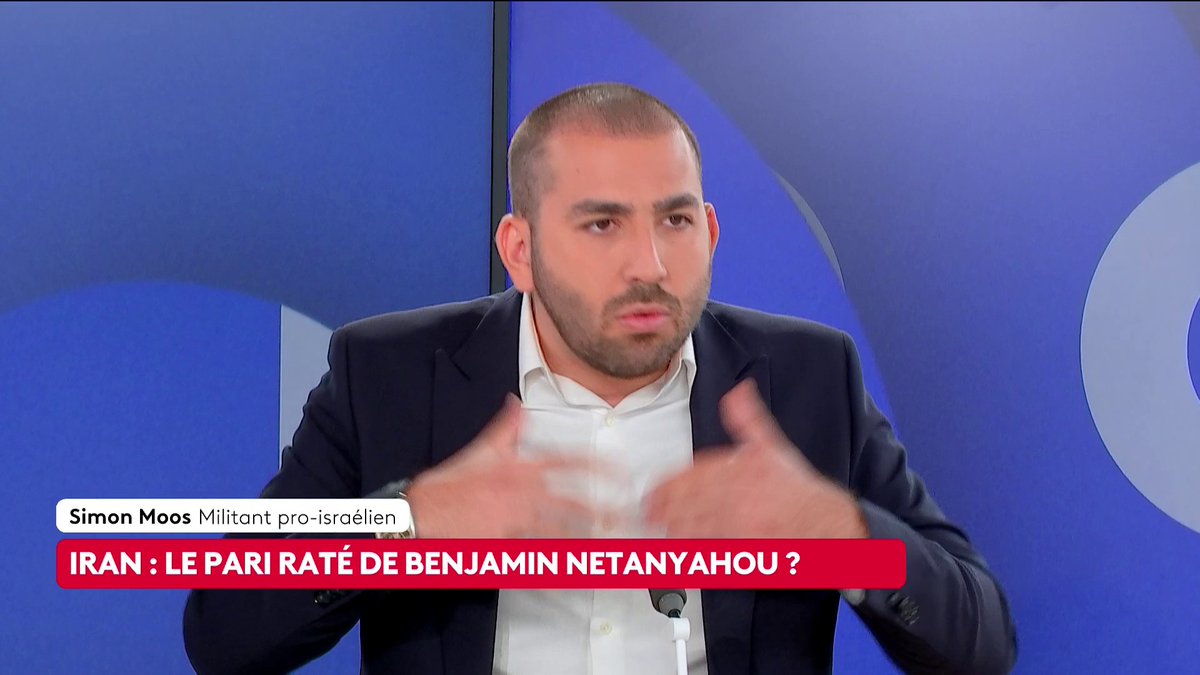 🔴🎙️ "La position du Quai d'Orsay sur la question libano-israélienne me dérange un peu", explique Simon Moos, militant pro-israélien. #LePourEtLeContre #canal16