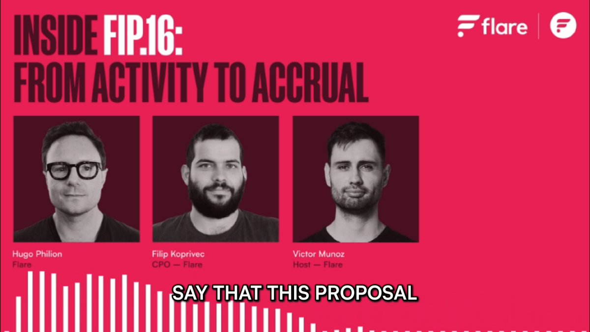 What would make FIP.16 a success over the next year or so, for $FLR and for the network? Governance and transparency around MEV capture, milestones delivered cleanly, capture that grows, and value put back to work in the ecosystem. Hugo Philion breaks it down in this clip.