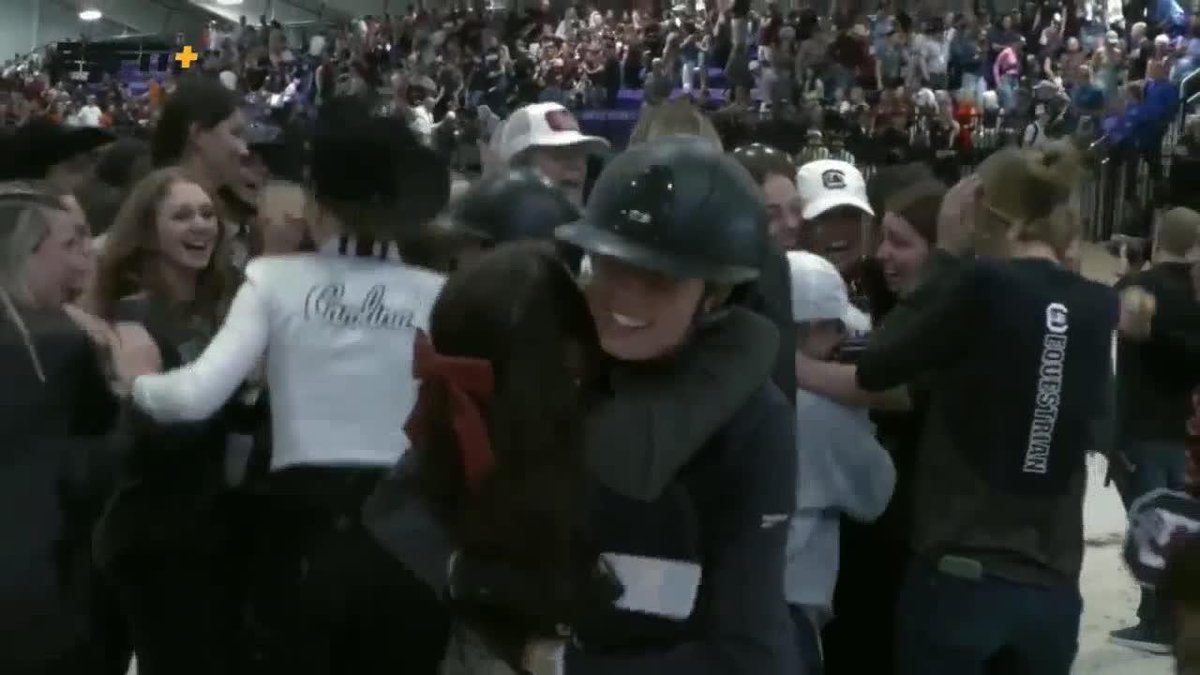 Great day to be a Gamecock 🤙 🥹 South Carolina Equestrian x NCEA