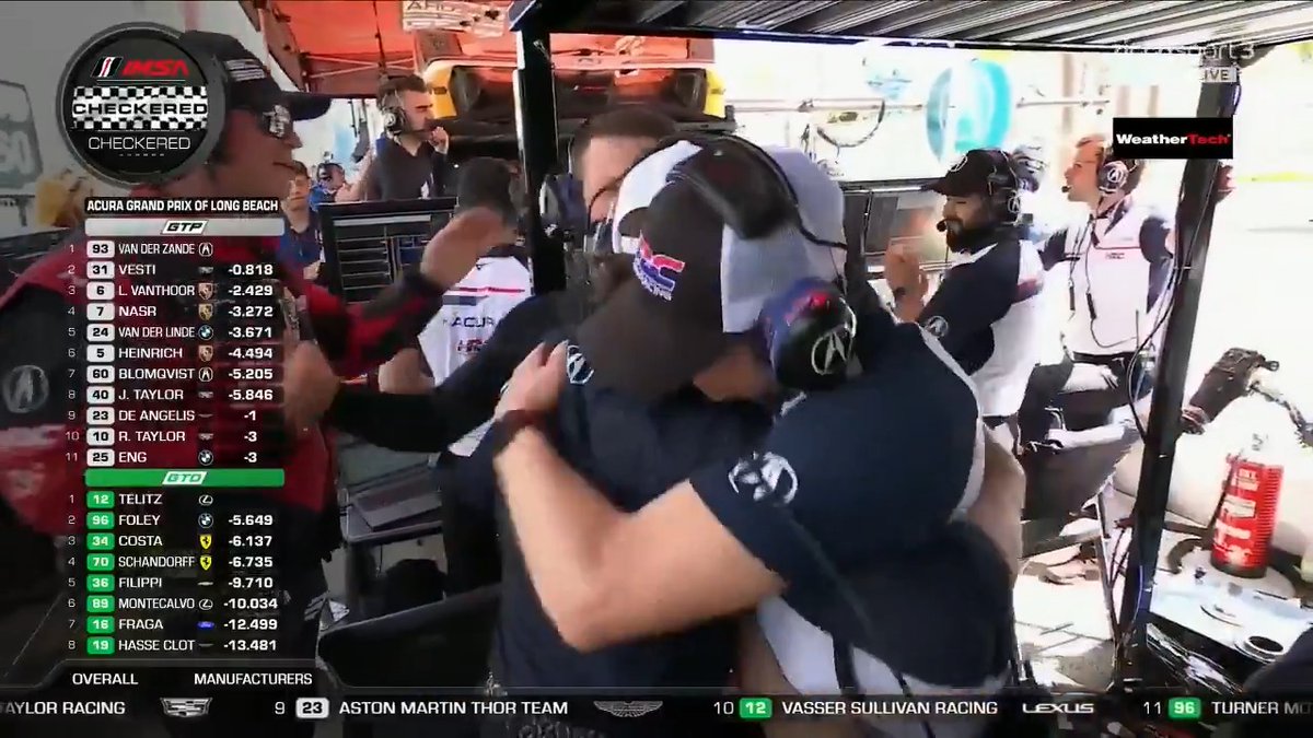 RENGER VAN DER ZANDE WINT (samen met Nick Yelloly) OP LONG BEACH! 🔥 #ZiggoSport #IMSA #LongBeach