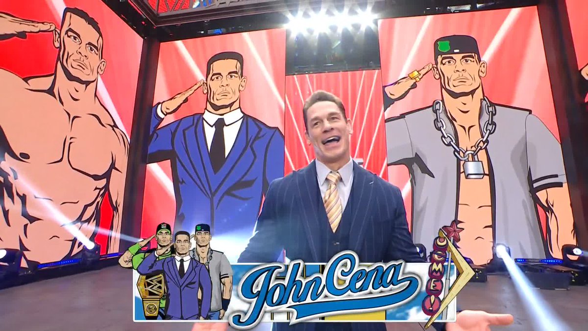 The HOST of #WrestleMania 42 John Cena! 👋 #WrestleMania is streaming LIVE on the ESPN App with the first hour streaming LIVE on ESPN2! ➡️