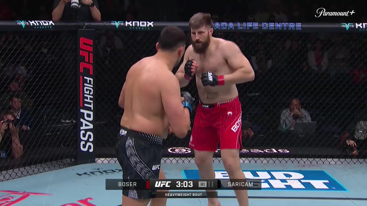 Gokhan Saricam welcome to the UFC😮‍💨 #UFCWinnipeg