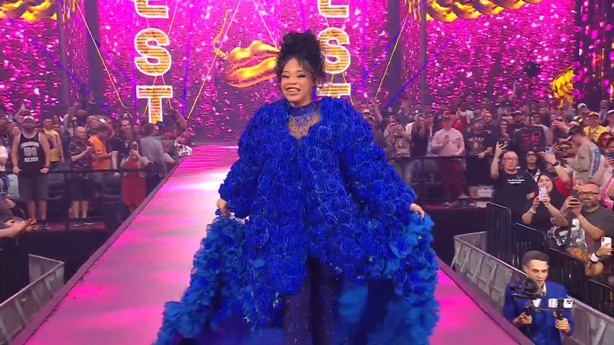 THE EST AT MANIA! Bianca Belair Stream #WrestleMania LIVE RIGHT NOW on the ESPN app! ➡️