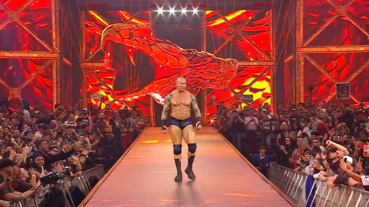 THE VIPER IS READY TO STRIKE 🐍 Randy Orton Stream #WrestleMania LIVE RIGHT NOW on the @ESPN app! ➡️