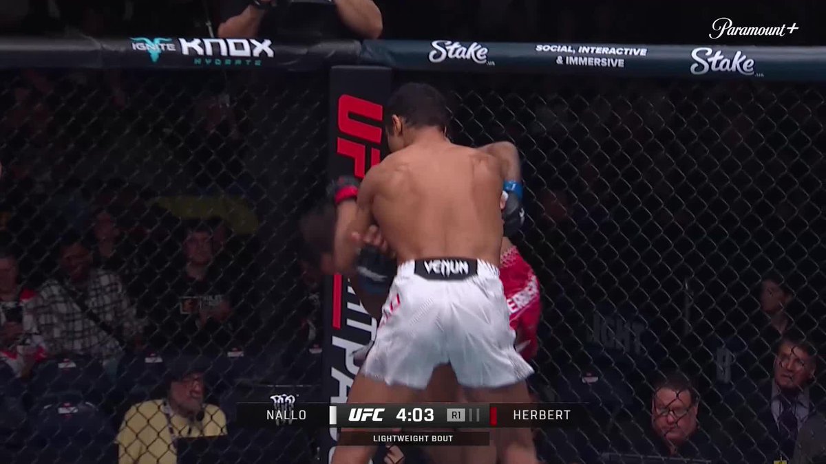 JAI HERBERT KNOCKS OUT MANDEL NALLO IN ROUND 1 INSANE FIGHT #UFCWinnipeg