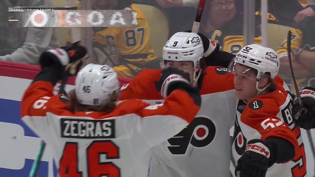 JAMIE DRYSDALE‼️ He opens the scoring with his first career #StanleyCup Playoffs goal! 🇺🇸: ESPN 🇨🇦: Sportsnet & TVA Sports