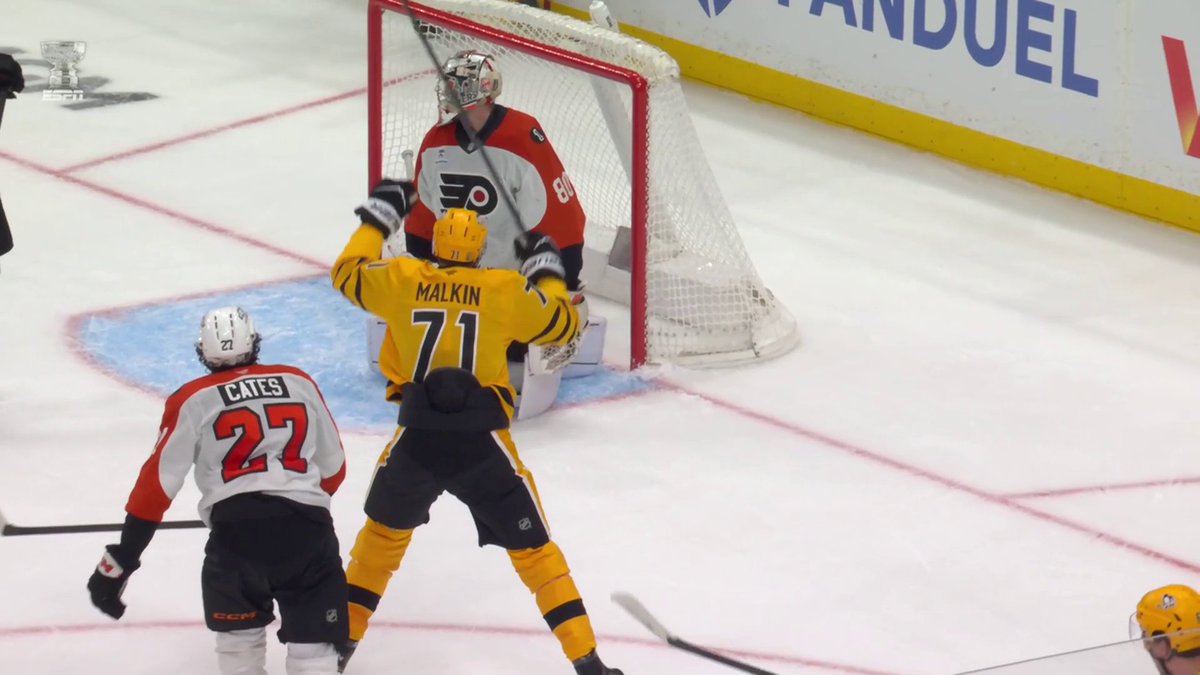 EVGENI MALKIN 🗣️ IT'S LOUD IN PITTSBURGH RIGHT NOW! #StanleyCup 🇺🇸: ESPN 🇨🇦: Sportsnet &amp; TVA Sports