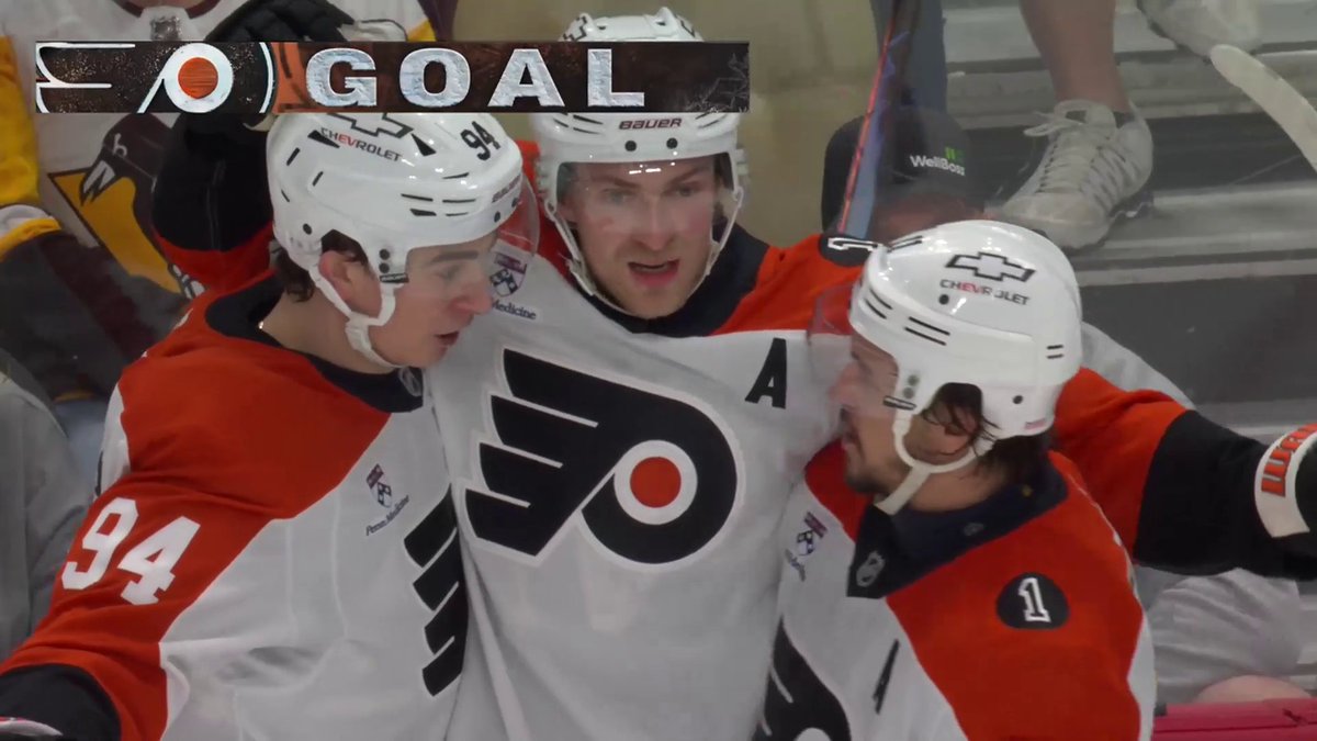 TRAVIS SANHEIM 🤯 He makes an incredible move to give the x - Philadelphia Flyers the lead here in the third period! #StanleyCup 🇺🇸: ESPN 🇨🇦: Sportsnet & TVA Sports