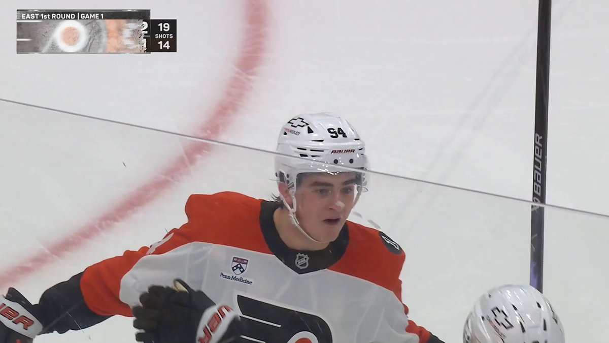 WHAT A SHOT 🎯 PORTER MARTONE RIPS ONE HOME IN HIS FIRST EVER GAME IN THE #STANLEYCUP PLAYOFFS! 🇺🇸: ESPN 🇨🇦: Sportsnet &amp; TVA Sports