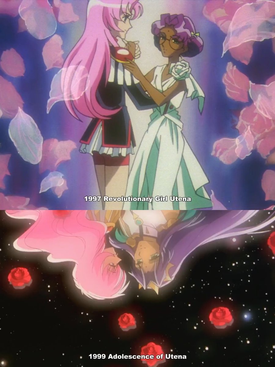 the dances of utena and anthy 🌹