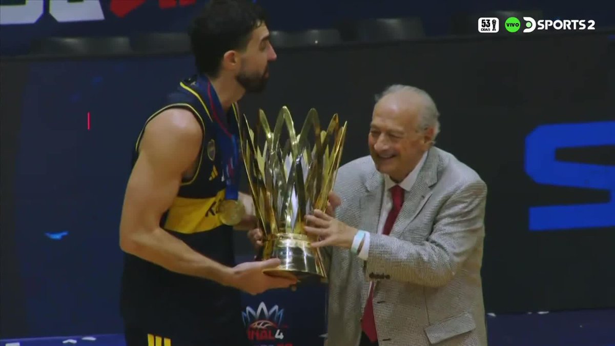 🏀DESDE LA #BOCA, SALIÓ EL NUEVO CAMPEÓN. 👏👏👏💙💛💙