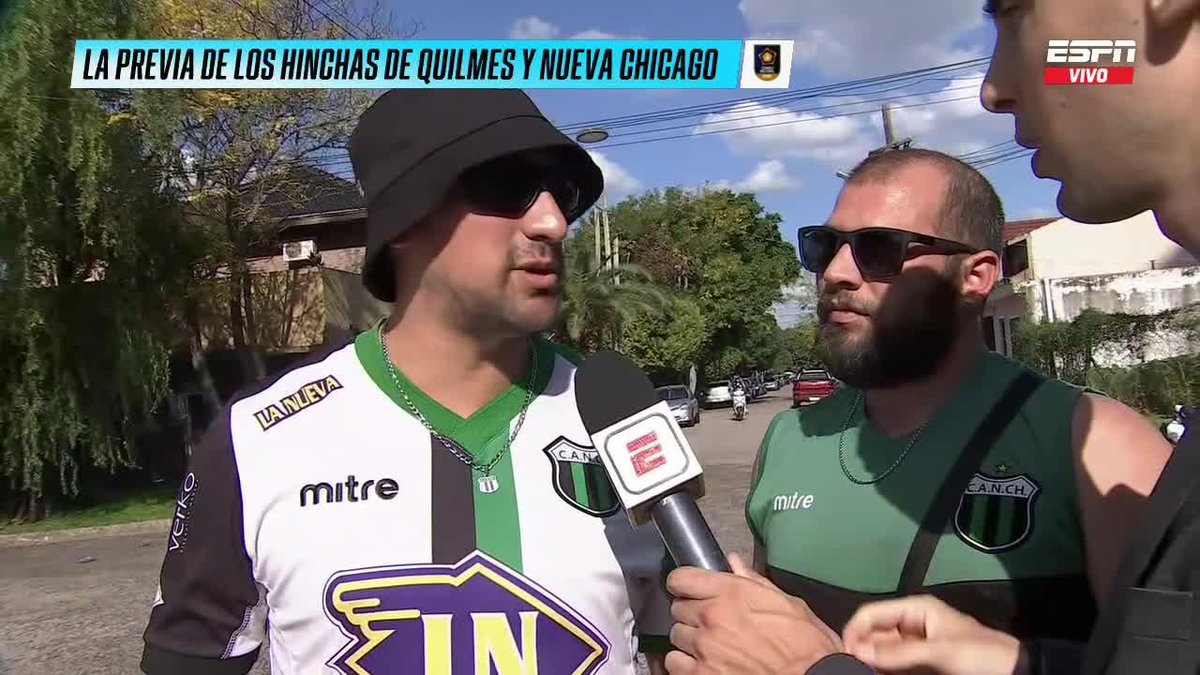 😱⚽ VOLVIERON LAS DOS HINCHADAS Así se vivió la previa del duelo entre Quilmes y Nueva Chicago, con público del Torito en el Sur. ▶️ Mirá #ESPNFNacional en el Plan Premium de #DisneyPlus