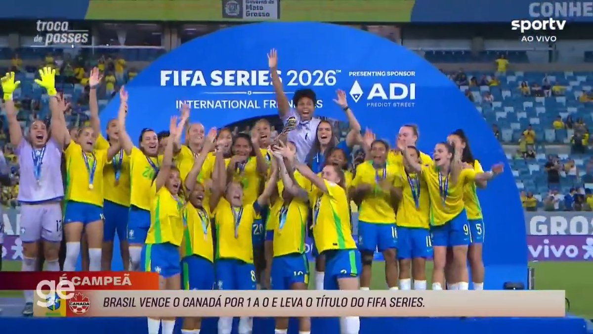 🏆 BORA COMEMORAR PORQUE A TAÇA É NOSSA!!!! Aline Gomes marcou o gol do título, Kerolin foi eleita a melhor jogadora da competição, e o Brasil somou +1 título pra conta! ISSO É MULHERES DESTE SOLO 🇧🇷🤪