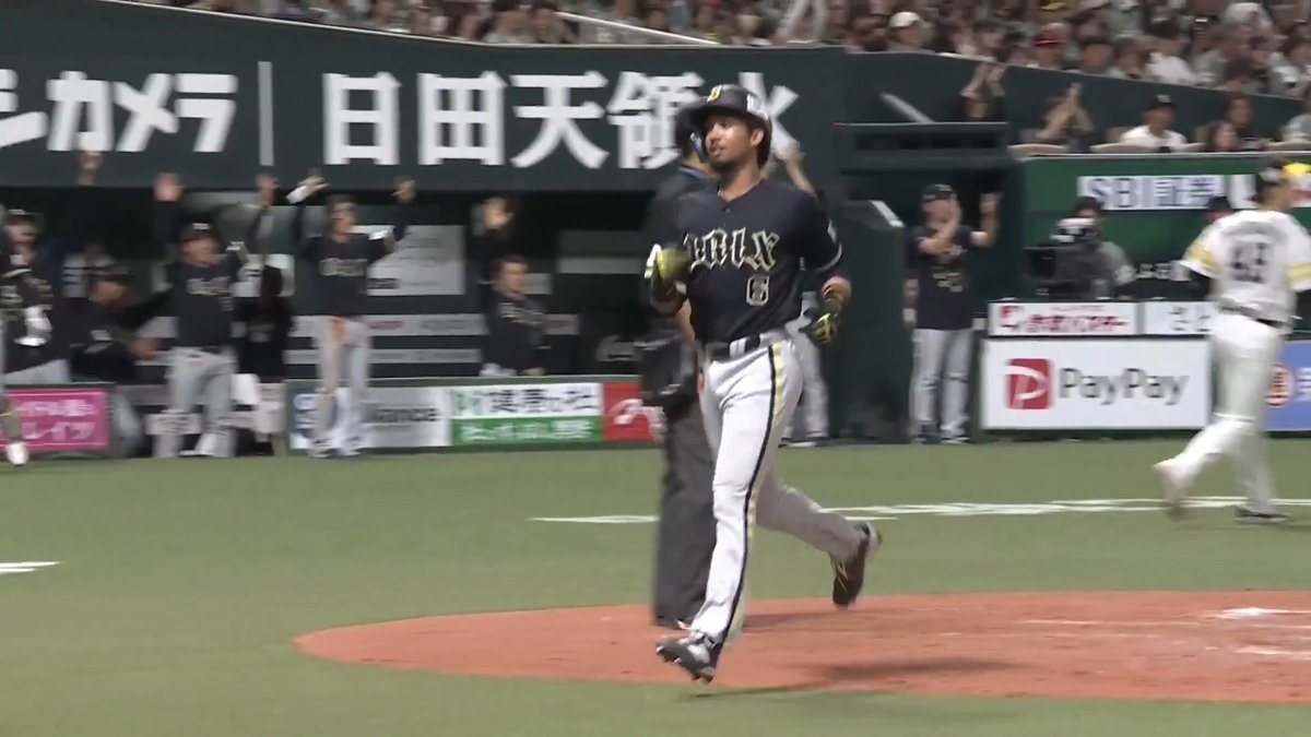 得点圏で燃えた！🔥🔥 オリックス 西川龍馬 選手の勝ち越しタイムリーヒット！🔥🔥 👇ライブ配信はこちら