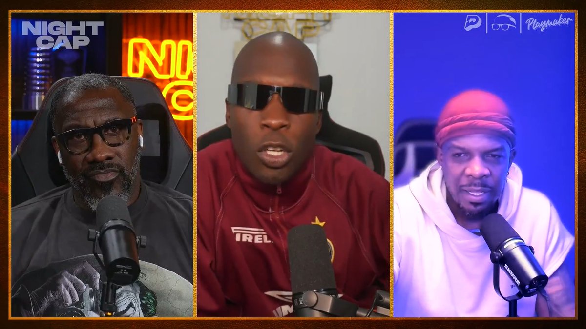 Man somebody come get Ocho before we get canceled. It’s past his bedtime 😅😂 shannon sharpe | Chad Johnson | isojoe | #Nightcap