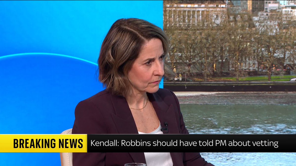 Science and Technology Secretary Liz Kendall "completely refutes" that Sir Keir Starmer gambled with the country's security by appointing Peter Mandelson despite knowing about his relationship with Jeffrey Epstein. Trevor Phillips #TrevorPhillips