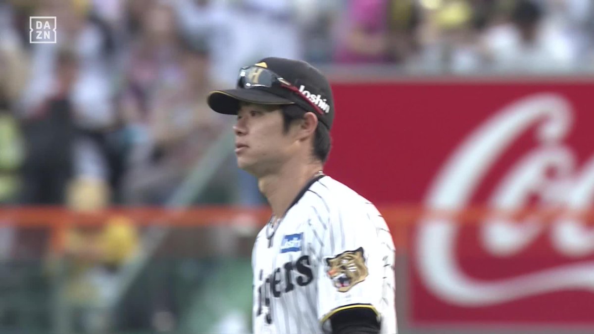 今年からエリア7 中野拓夢 勝利へ導く美技披露 ⚾️阪神×中日 #阪神タイガース #だったらDAZN 野球専用パック「DAZN BASEBALL」 ✔ 月々2,300円（年間プラン・月々払い） ✔ 初月無料キャンペーン中（〜4/19まで） ▶ 視聴はこちら