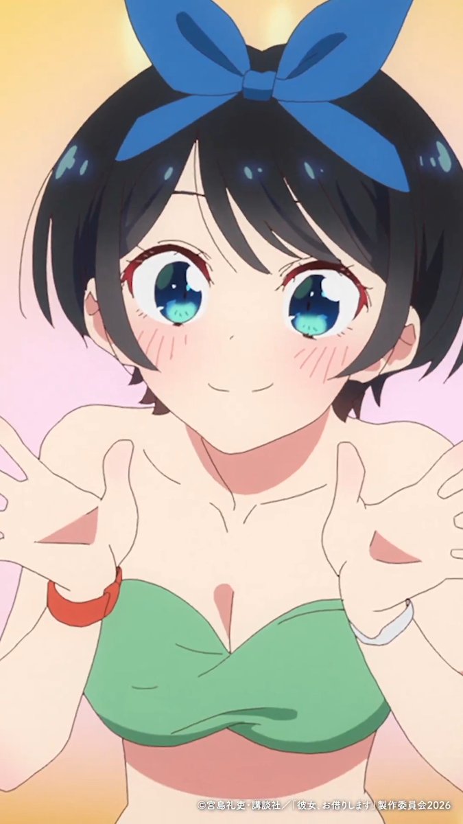 「うわぁっ！！」 満足度50「レンタルの彼女-カリカノ-」より切り抜き！🎥 DMM TV、dアニメストアほかにて配信中✨ 感想の投稿は #彼女お借りします で！💬 次回・満足度51は、 📺4/24(金)深夜1:53～、TV放送！ 💻4/22(水)22:00～、地上波2日間先行・最速配信！