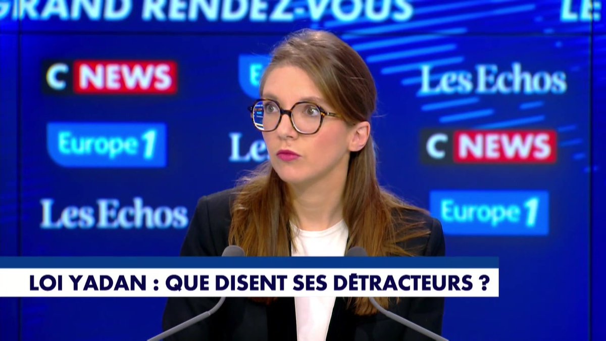"Le nouvel antisémitisme s'écrit en trois lettres : LFI" lance Aurore Bergé #LeGrandRendezVous #Europe1