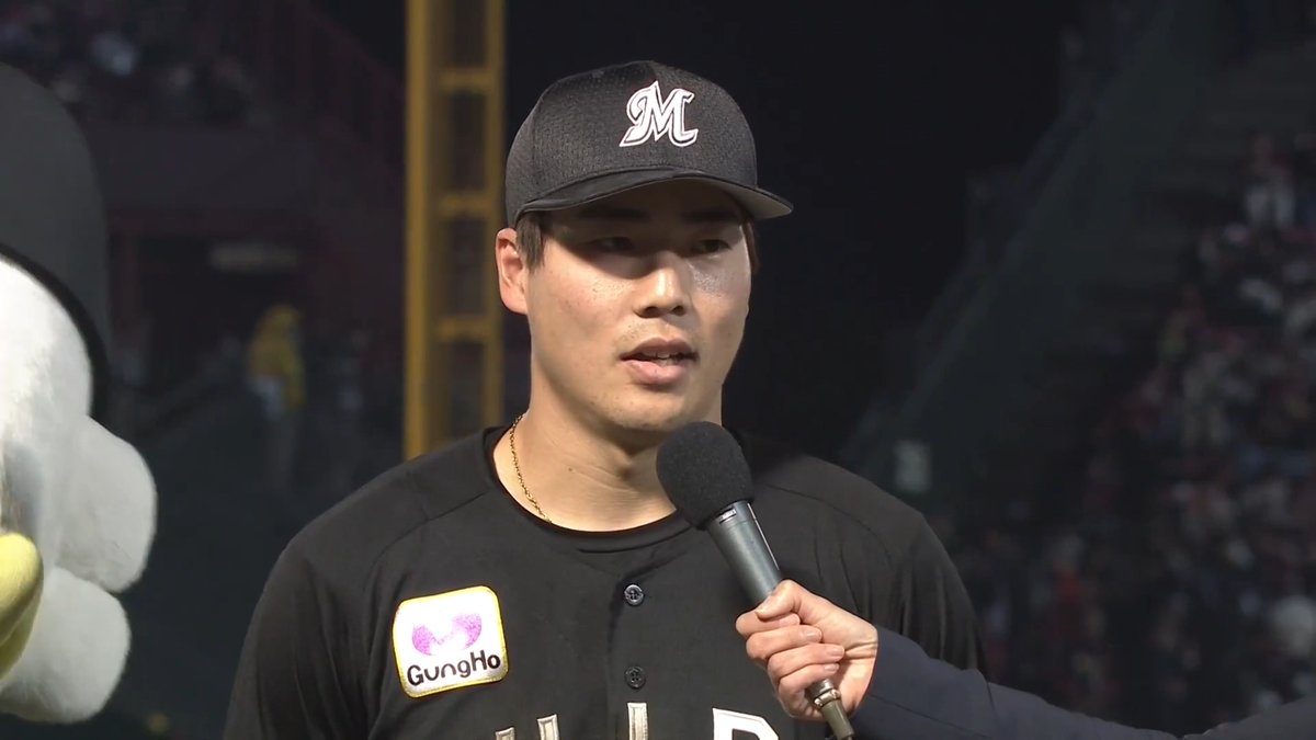 ／ 4/19 ヒーローインタビュー⚾️ ＼ 千葉ロッテ 友杉篤輝 選手✨