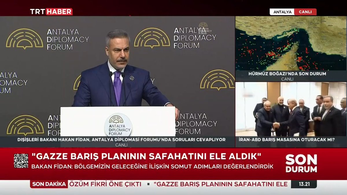 🚨Dışişleri Bakanı Hakan Fidan: Bu bölge dışarıdan yardım beklemeye, kurtarıcı beklemeye devam ederse; bu sorunlarla baş başa kalmaya devam edecek.