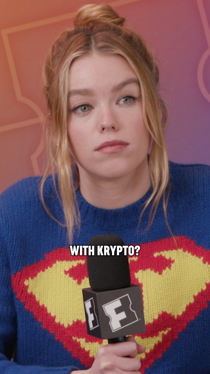 "She's his entire world. He's the only thing that matters." Milly Alcock discusses how important Kara and Krypto are to each other in #Supergirl.
