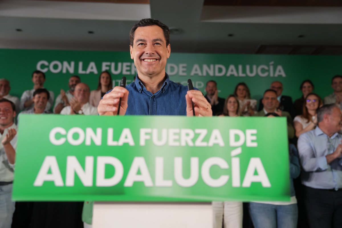 ¡Somos el partido de los andaluces! Todavía no hemos conseguido nada y nadie se puede quedar en casa el 17M. Salimos a ganar en beneficio de Andalucía y de todos los andaluces. ¡A ganar! #ConLaFuerzaDeAndalucía