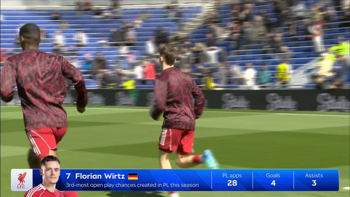 🗣️ "It's not happening at all" 🗣️ "We're 10 months in now" Jamie Carragher says we should be seeing a lot more from Florian Wirtz for Liverpool by now.