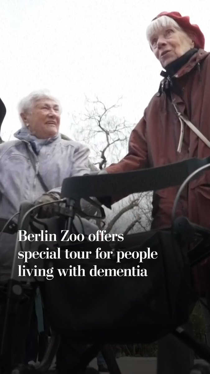 The Berlin Zoo offers a specialized tour designed for people living with dementia. “When I get home, I’ll still be thinking about it,” said Monika Jansen, one of the participants.
