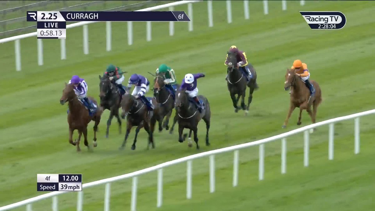 Wow! 🚀 Great Barrier Reef (No Nay Never) impresses on debut for Aidan O'Brien and Ryan Moore 🟣⚪️ Irish National Stud | The Curragh Racecourse