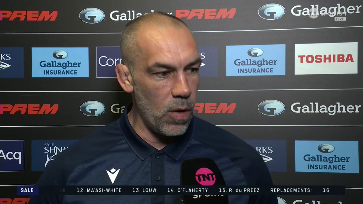 “I reckon there’s some accountability on a coaching front.” Alex Sanderson on what has gone wrong for Sale Sharks this season 🦈 📺 Stream TNT Sports with HBO Max