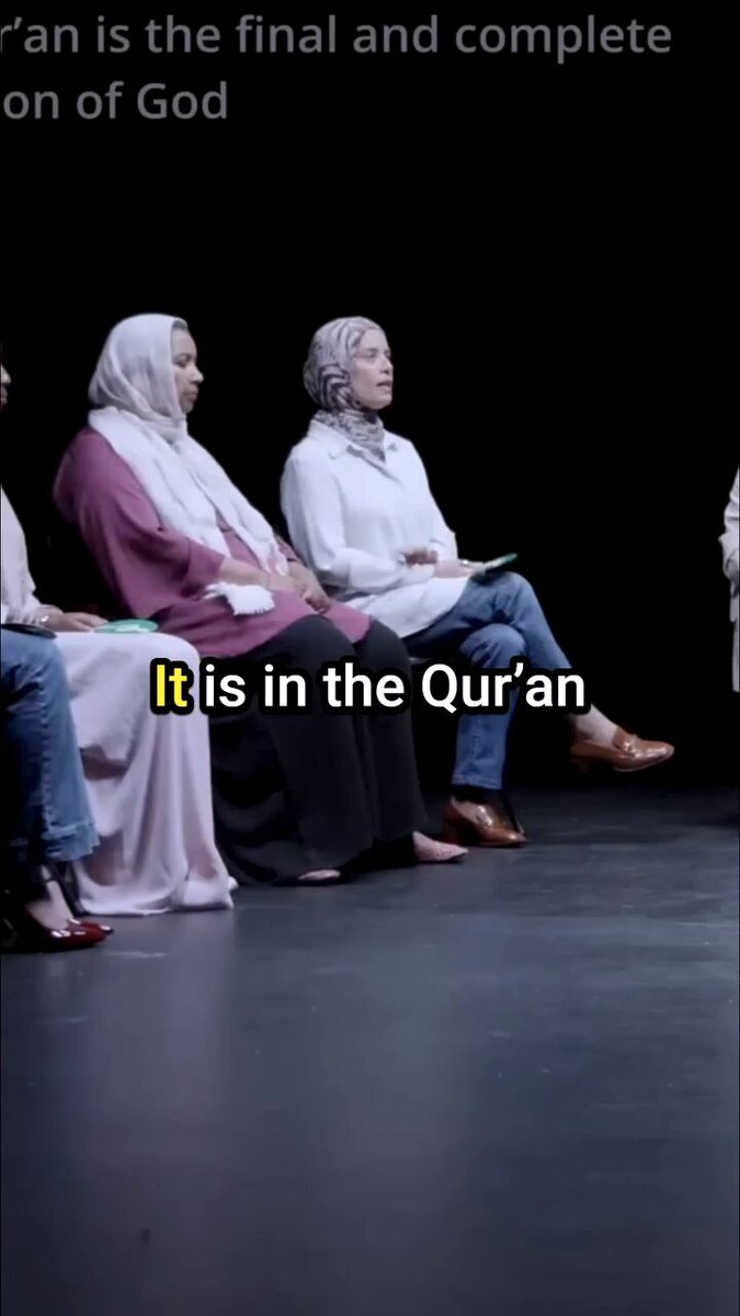 A Muslim lady argues that the Bible allows for corruption. Christian lady counters that Muhammad himself validates the incorruptibility of the Bible. (Interesting debate)