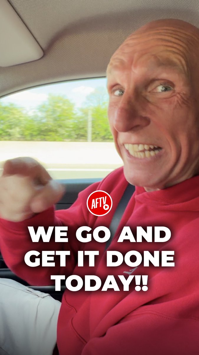 COME ON YOU GUNNERS!! 𝐋𝐄𝐓’𝐒 𝐆𝐄𝐓 𝐓𝐇𝐄 𝐖𝐈𝐍! 🫵 #RoadTrip #Arsenal #ManCity