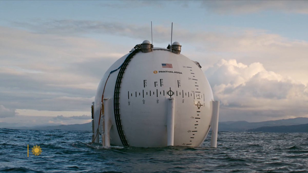 The renewable energy company Panthalassa says it has a solution to the proliferation of AI data centers, which consume massive amounts of energy and are the cause of increased carbon pollution: sea-based data centers, powered by wave energy. David David Pogue examines what Panthalassa's alternative to land-based data centers may mean.