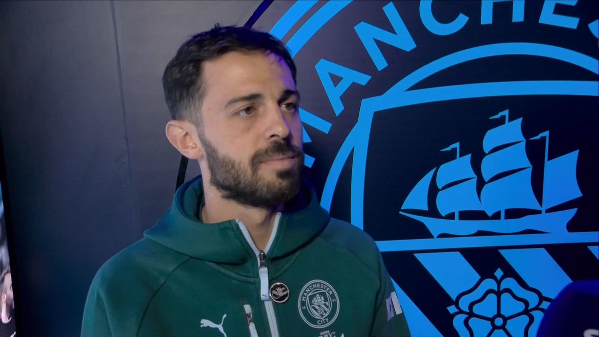 "Very hungry" 😁 Bernardo Silva wants one last title with Manchester City 🏆
