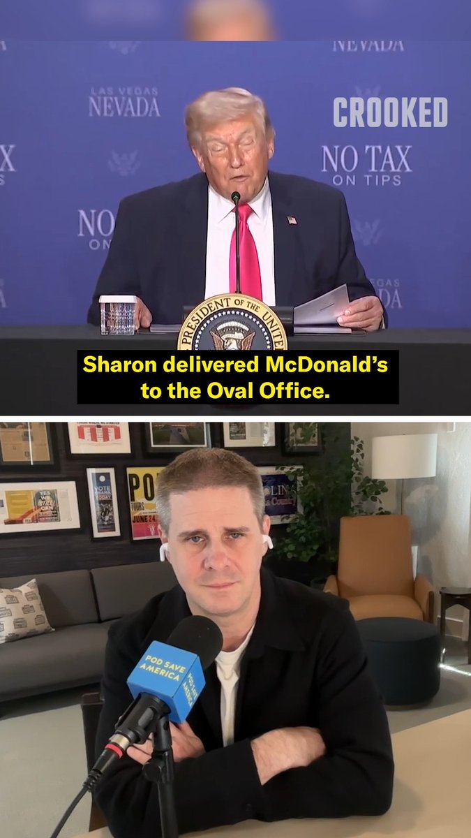 Trump calls the DoorDash Grandma bit “tacky.”