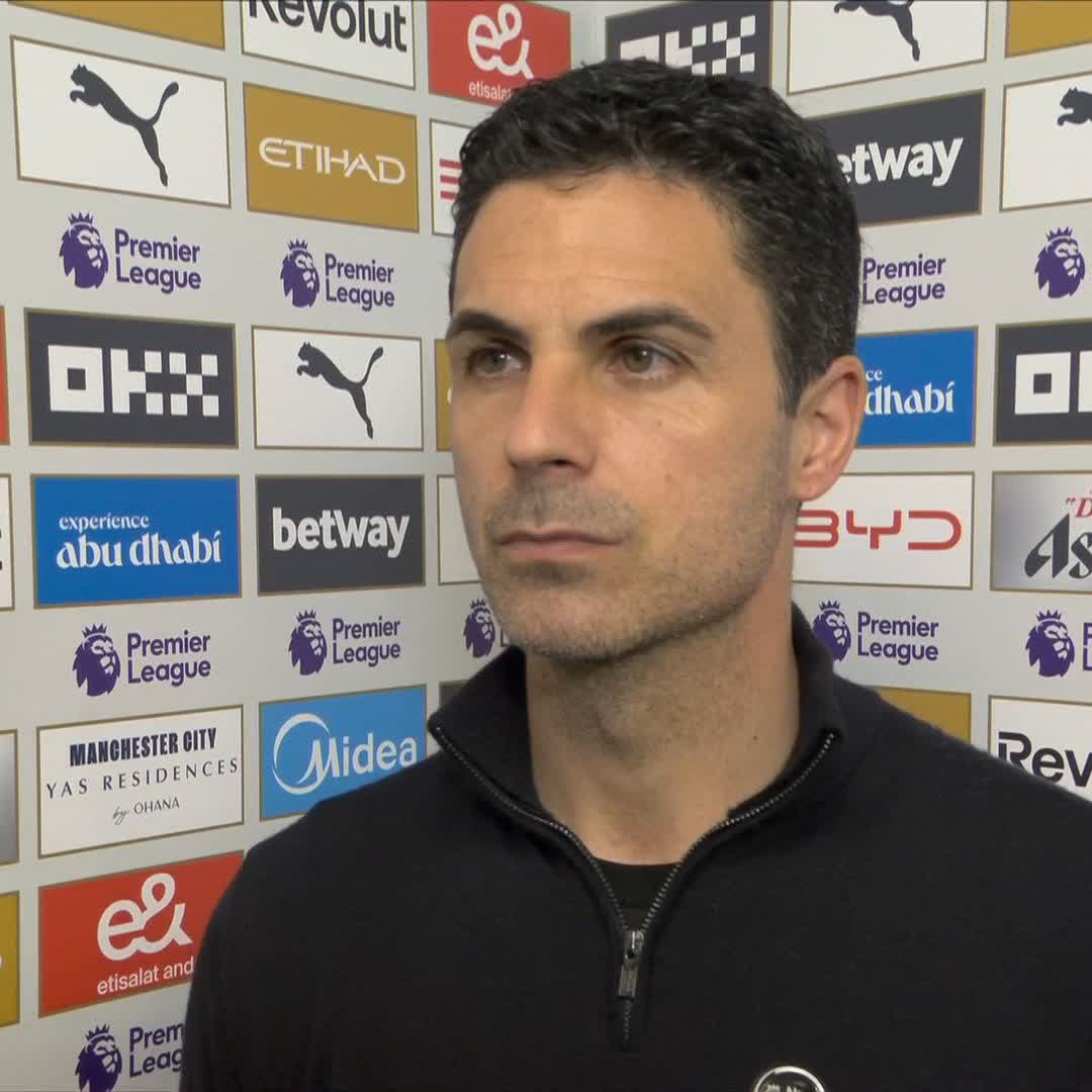 "We have a LOT of personality and leadership in the team" Mikel Arteta on his starting XI against Man City and the influence of Eze and Ødegaard on the squad 🗣️