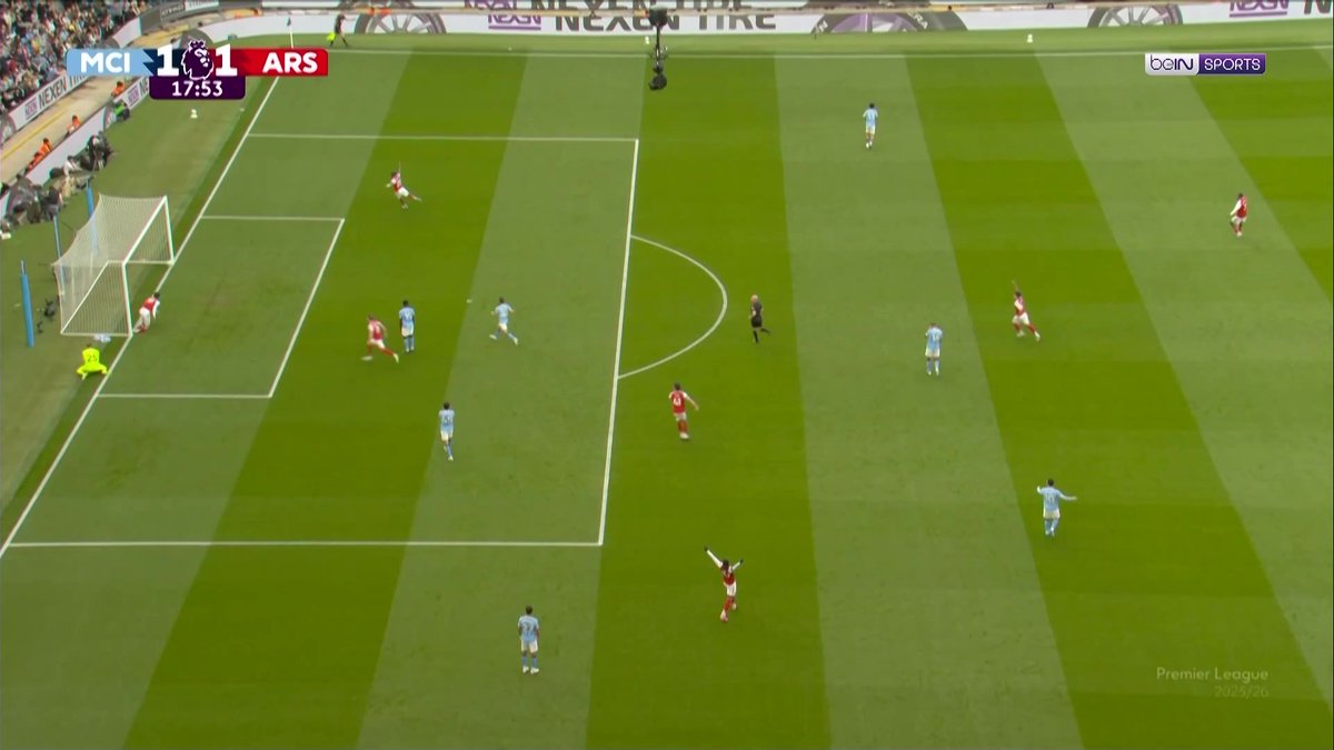 بطريقة غريبة دوناروما يساهم في تسجيل آرسنال لهدف التعادل #الدوري_الإنجليزي_الممتاز #PremierLeague
