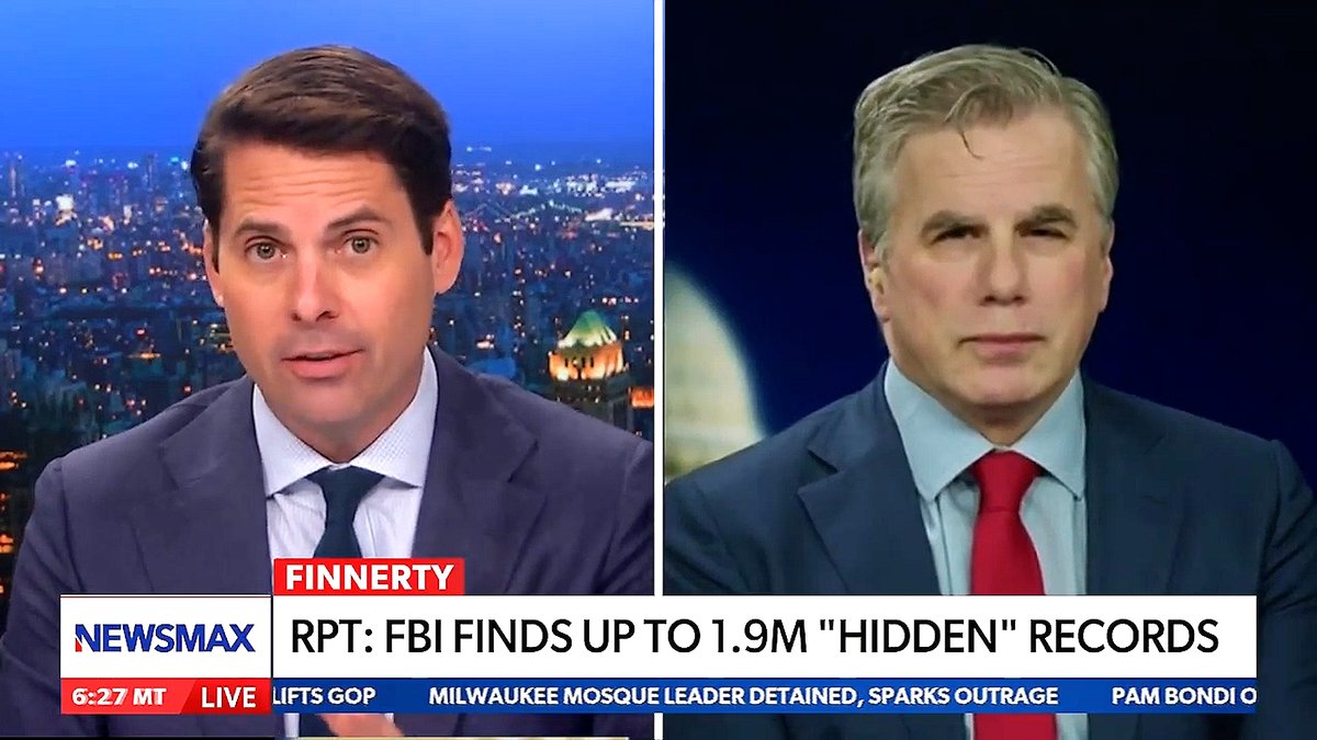 Up to 1.9 MILLION FBI Records Found in "Hidden Room! Tom Fitton