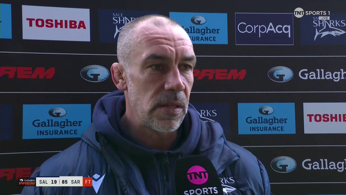 “We’re in tomorrow, and we’ll get some answers off them.” A frustrated Alex Sanderson after Sale Sharks’ heavy defeat to Saracens this afternoon 🦈 📺 Stream TNT Sports with HBO Max