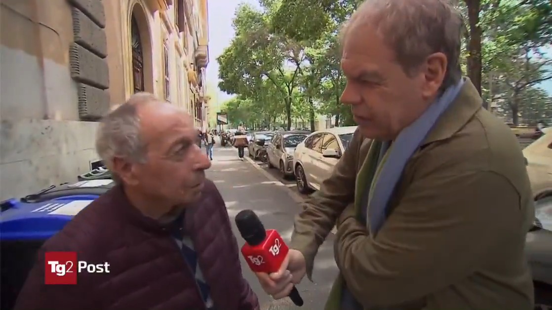 - Guerra Iran, secondo lei che fa la Cina? - Ah non lo so. Non so che faccio io e sto a pensà alla Cina? #tg2post
